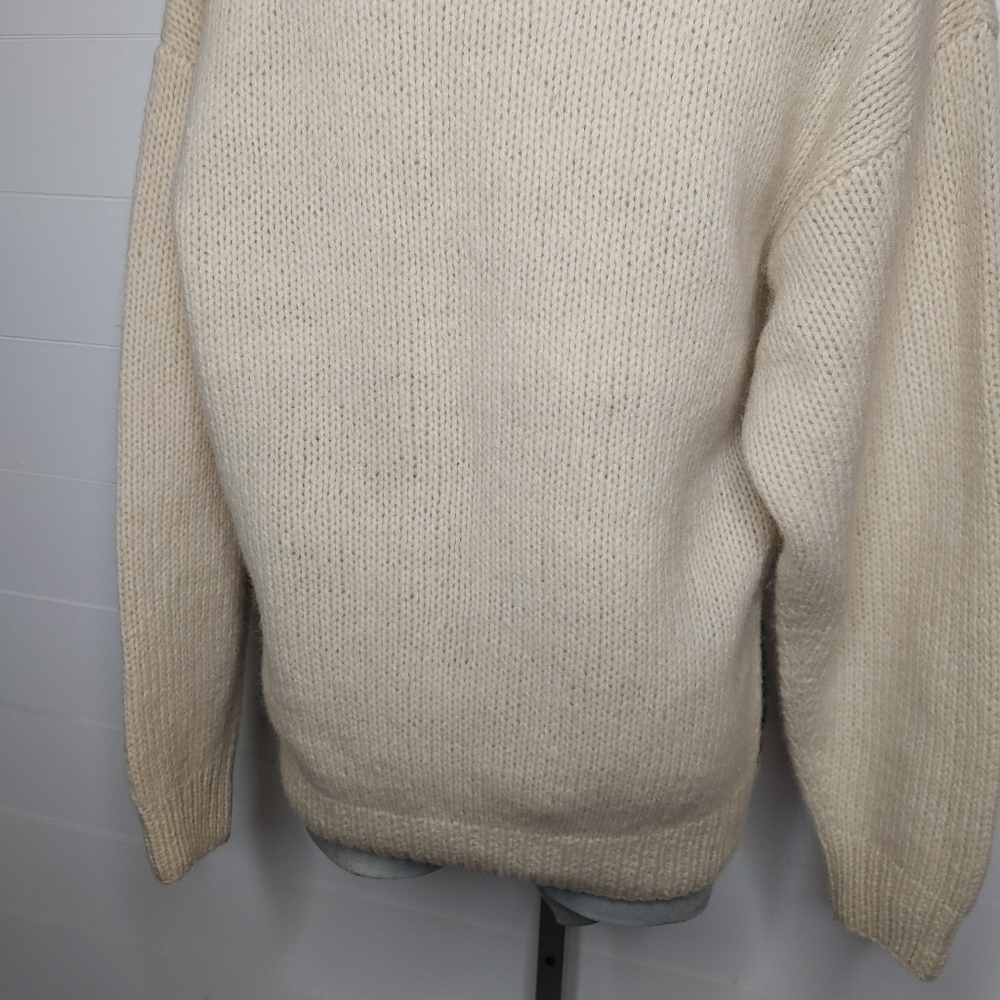 Rare vintage wool bighorn sheep sweater size S - Picture 8 of 11